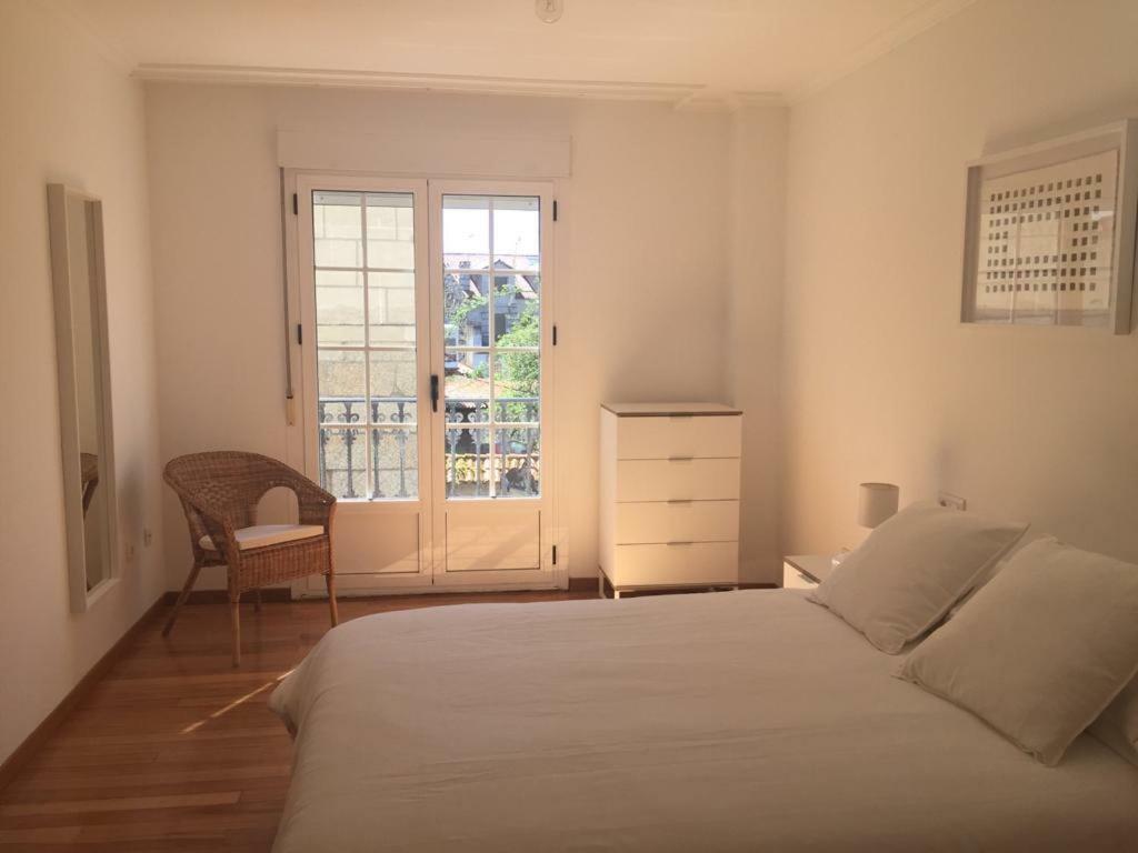 Luminoso Apartamento En El Centro De Cambados Appartamento Esterno foto